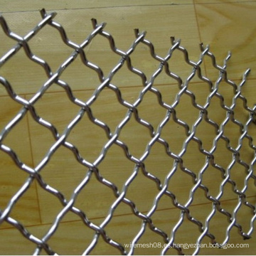 Panel de malla de alambre prensado de acero inoxidable para exportar